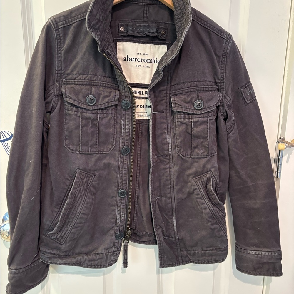 Abercrombie & Fitch Navy Kids Jacket